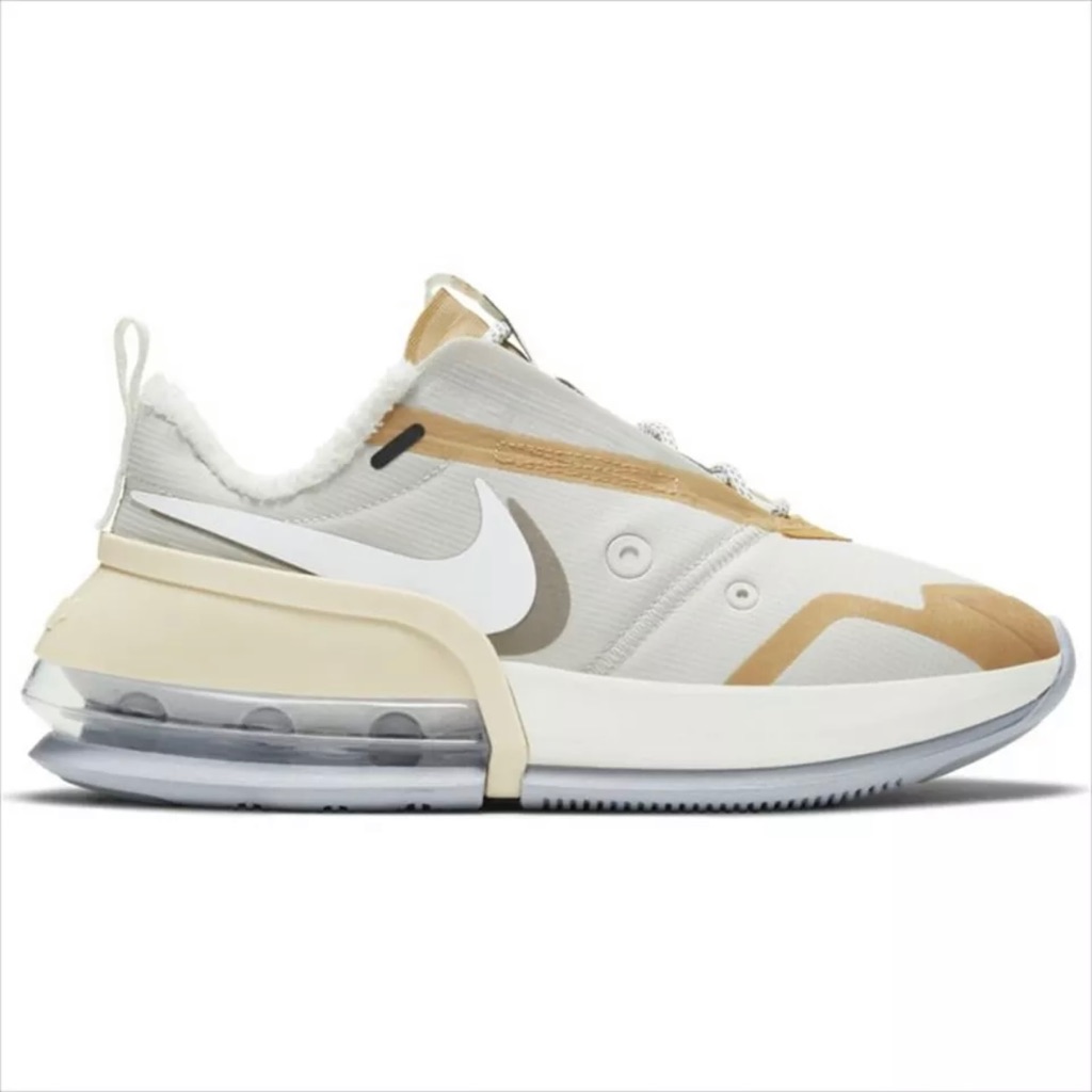 Nike Women's White Cream Tan Air Cushion Athletic Sneakers
